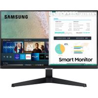 Samsung - AM500 Series 24"IPS LED FHD Smart Tizen Monitor with Streaming TV - Black