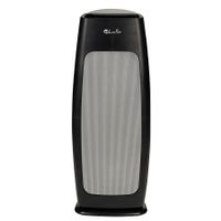 LivePure Sierra Series Digital Tall Tower Air Purifier with Permanent Filtration - Black