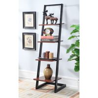 Convenience Concepts Designs2Go 4-tier Ladder Bookshelf - Black