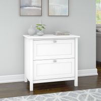 Broadview 2 Drawer Lateral File Cabinet by Bush Furniture - White