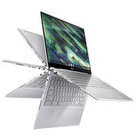 ASUS Chromebook Flip C436 14" Full HD Touchscreen Notebook Computer, Intel Core i3-10110U 2.1GHz, 8GB RAM, 128GB SSD, Chrome OS, Magnesium-Alloy, Silver