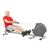 Sunny Health & Fitness Premium Magnetic Rowing Machine Interactive Rower and and Optional Exclusive SunnyFit™ App and Smart Bluetooth Connectivity Smart Rower