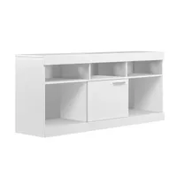 Entertainment Stand for TVs Up to 65", White