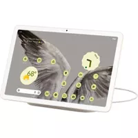 Google - Pixel Tablet with Charging Speaker Dock - 11"  Android Tablet - 256GB - Wi-Fi - Porcelain