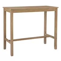 Ansley Bar Height Pub Table Distressed Brown