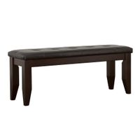 Coaster Furniture Dalila Tufted Upholstered Dining Bench - Cappuccino - Short