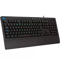 Logitech - Prodigy G213 Full-size Wired Membrane Gaming Keyboard with RGB Backlighting - Black