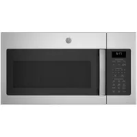 GE - 1.7 Cu. Ft. Over-the-Range Microwave - Stainless Steel