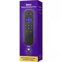 Roku Voice Remote Pro (2nd edition) - Black
