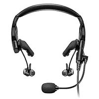 Bose Proflight Series 2 Aviation Headset with Bluetooth Connectivity, 5 Pin XLR Cable, Black