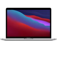 Apple MacBook Pro 13.3" with Touch Bar & Retina Display, M1 Chip with 8-Core CPU and 8-Core GPU, 8GB Memory, 512GB, Silver, Late 2020