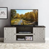 64 in. TV Stand Media Console for TVs up to 75 in. - 64" in Width - Off White