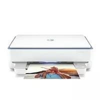 HP - ENVY 6065e Wireless All-in-One Inkjet Printer with 6 months of Instant Ink included with HP+ - Gray