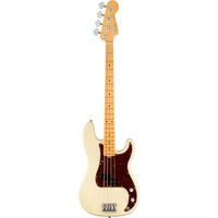 Fender American Professional II Precision Bass Guitar, Maple Fingerboard, Olympic White