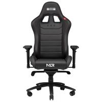 Next Level Racing Black Pro Gaming Chair Leather Edition