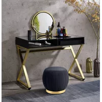 ACME Coleen Vanity Desk w/Mirror & Jewel...