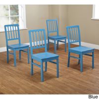 Simple Living Camden Dining Chair (Set of 4) - Blue
