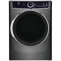 Electrolux 8 Cu. Ft. Titanium Front Load Perfect Steam Gas Dryer With Luxcare Dry & Instant Refresh