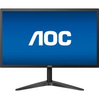 AOC - 23.8"IPS LED FHD Monitor - Black