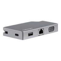 StarTech.com USB-C Multiport Adapter - HDMI & VGA - PD - Mac Windows Chrome - docking station - VGA  HDMI