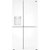 LG 27-Cu. Ft. Side-by-Side Refrigerator,...