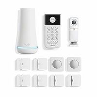 SimpliSafe 11 Piece Wireless Home Security System Gen 3 with Wireless Indoor HD Security Camera - Optional 24/7 Professional Monitoring - No Contract - Compatible with Alexa and Google Assistant,White