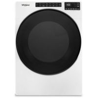 Whirlpool Ada 7.4 Cu. Ft. White Gas Wrinkle Shield Dryer With Steam