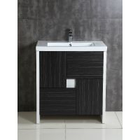 Fine Fixtures Midland 30-inch Vanity Cabinet Set With Vitreous China Sink - Color
