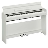 Yamaha Arius YDP-S35 88-Key Slim Design Weighted Action Console Digital Piano, White Walnut