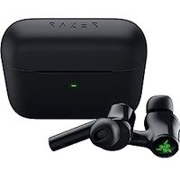 Razer Hammerhead Pro HyperSpeed Wireless Gaming Earbuds for PC, Playstation, Switch, Mobile: Adjustable ANC - Fast Wireless Charging Case - 30 Hr Battery - Bluetooth 5.3 - Chroma RGB - Black