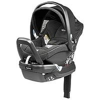 Peg Perego Primo Viaggio 4-35 Nido - Rear Facing Infant Car Seat - Includes Base with Load Leg & Anti-Rebound Bar - for Babies 4 to 35 lbs - Made in Italy - Merino Grey
