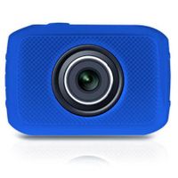 Pyle PSCHD30 High-Definition Sport Action Camera, 5MP, 4x Digital Zoom, 2&quot; TouchScreen Display, USB 2.0, Micro SD Card Slot, Blue