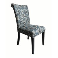 Monsoon Voyage Upholstered Blue Dining Chairs (Set of 2) - Voyage Blue Dining Chairs (Set of 2)