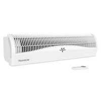 Vornado TRANSOMWHT /TRANSOM White Window Fan with Reversible Exhaust