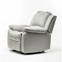 Charleston Leather Gel Recliner by Greyson Living - Dove