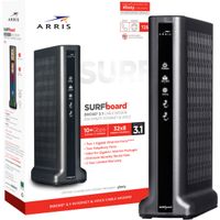 ARRIS - SURFboard DOCSIS 3.1 Cable Modem for Xfinity Internet & Voice - Black
