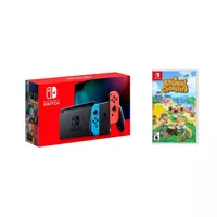 Nintendo - Switch 1.1 (Red/Blue) + Animal Crossing BUNDLE