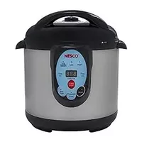 NESCO NPC-9 Smart Electric Pressure Cooker and Canner, 9.5 Quart, Stainless Steel
