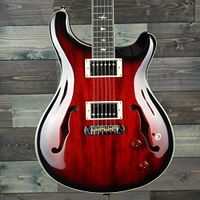 PRS Guitars 6 String SE Hollowbody Standard Fire Red Burst with Case, Right (105534:FR)