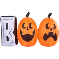 4-Ft. Tall Pre-lit Inflatable Boo Sign