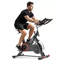 Sunny Health & Fitness Premium Magnetic Belt Drive Indoor Cycling Stationary Exercise Bikes with Optional SunnyFit App Enhanced Bluetooth Connectivity