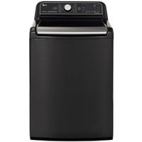 LG WT7900HBA washing machine - top loading - freestanding - black steel