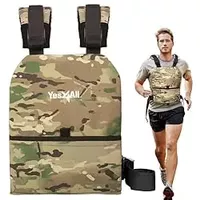 Yes4All Adjustable Weighted Vest 14-20Lbs for Men & Women, Strength Training Weight Vests, Weighted vest for Walking, Running