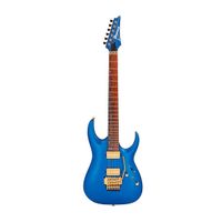 Ibanez RGA RGA42HPT High Performance 6-String Electric Guitar, 24 Frets, Roasted Maple Neck, Jatoba Fretboard, Passive Pickup, Double Locking Tremolo Bridge, Laser Blue Matte