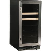 Azure - - 15-Inch 3 Cu. Ft. Beverage Center - Stainless Steel - Stainless Steel