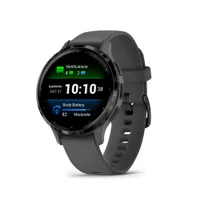 Garmin - Venu 3S 41mm Fitness & Health Smartwatch Pebble Gray/Slate