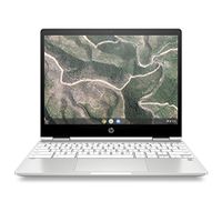 HP Chromebook X360 12-Inch HD+ Touchscreen Laptop, Intel Celeron N4000, 4. GB SDRAM, 32 GB eMMC, Chrome (12b-ca0010nr, Ceramic White)