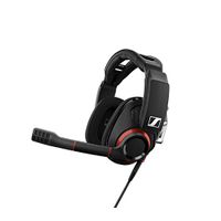 Sennheiser GSP 500 Wired Open Acoustic Gaming Headset, Noise-Cancelling Microphone, Adjustable Headband with Customizable Contact Pressure, Volume Control, PC + Mac + Xbox + PS4, Pro Black/Red