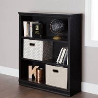 South Shore Morgan 3-shelf Bookcase - Gray Maple