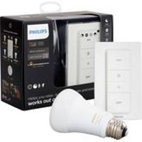 Philips - Hue White Ambiance A19 LED Rec...